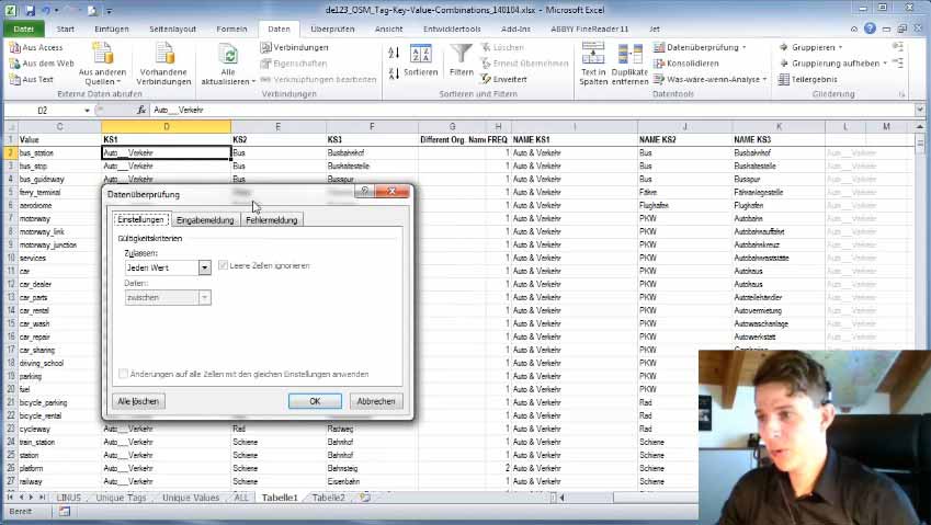 Dr. Benjamin Erhardt: Bedingte Dropdown-Menüs in Excel®